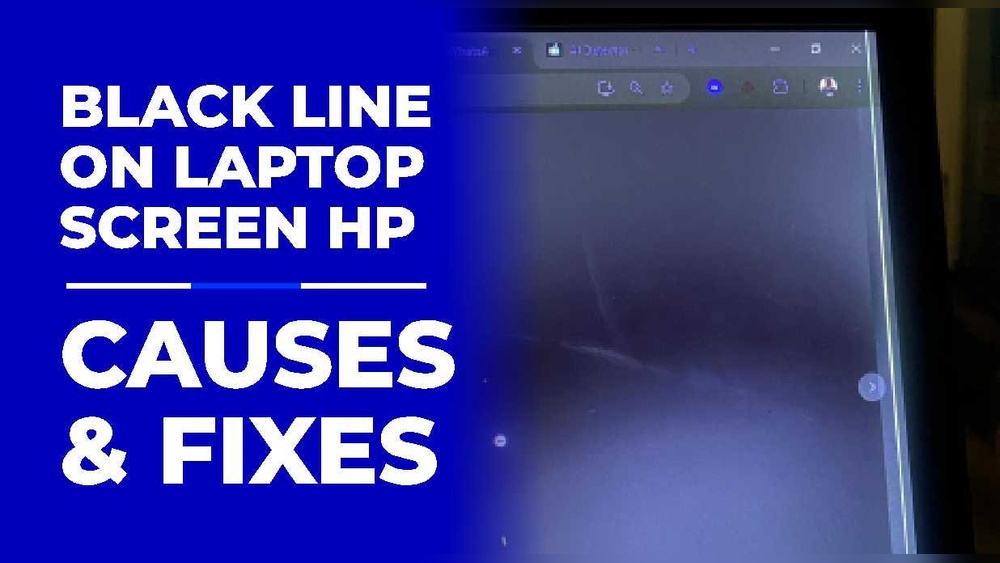 Black Line on Laptop Screen Hp
